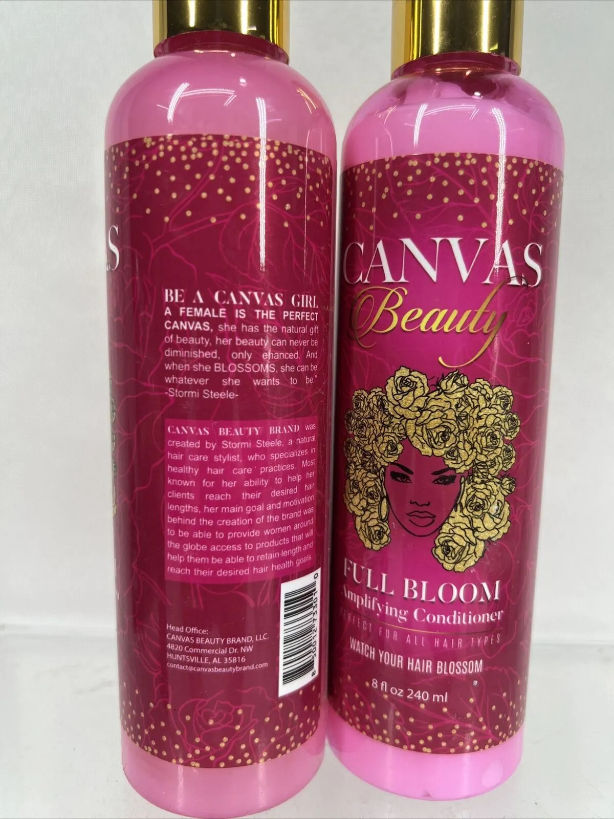 (2) Canvas Beauty FULL BLOOM Amplifying Conditioner Watch Ur Hair Blossom 8oz