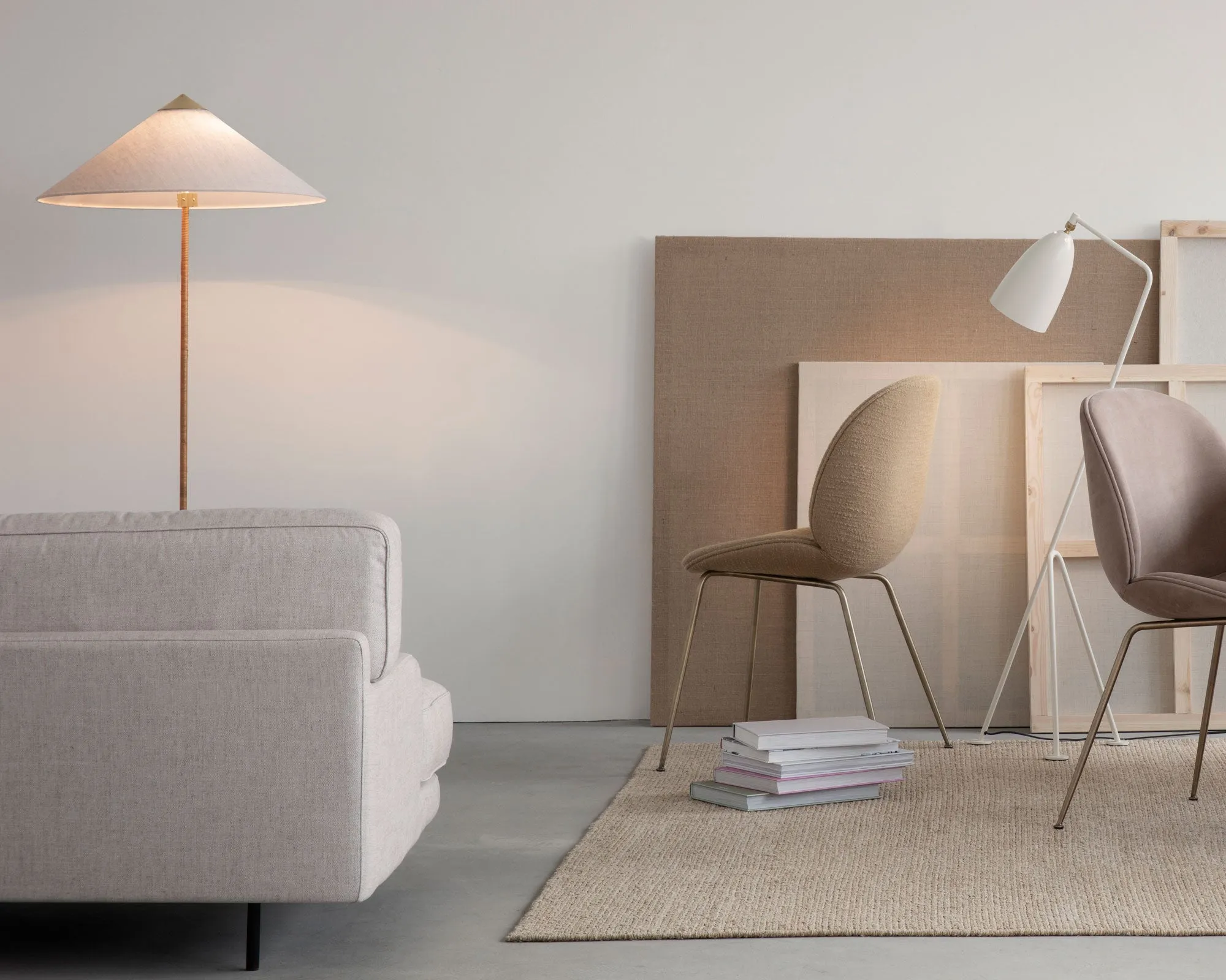 9602 Floor Lamp, Canvas