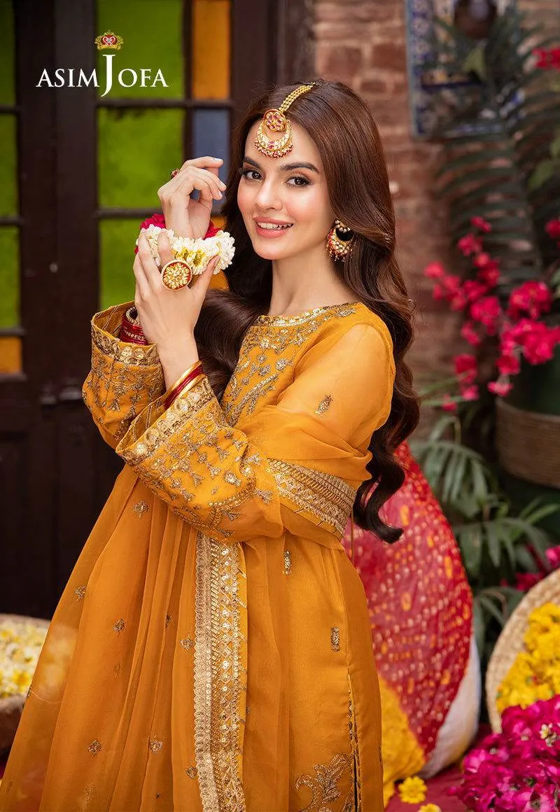 Asim Jofa Pyaar Diyan Gallan Unstitched 3pcs
