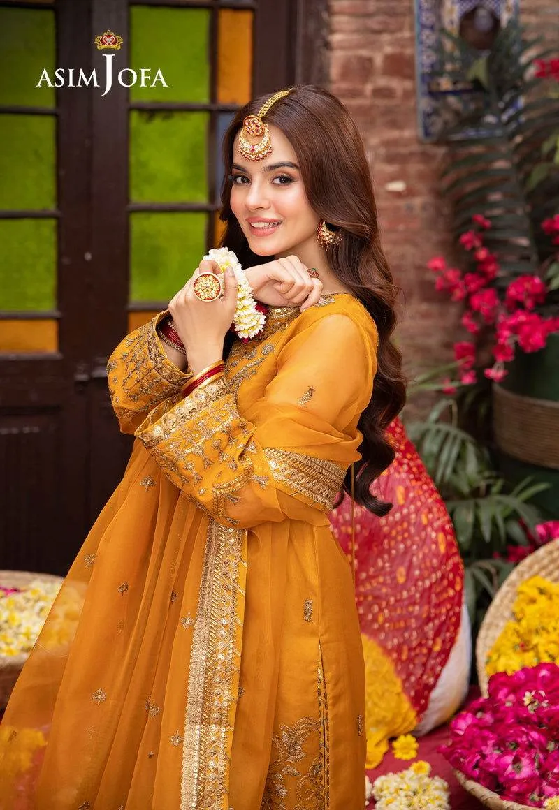 Asim Jofa Pyaar Diyan Gallan Unstitched 3pcs