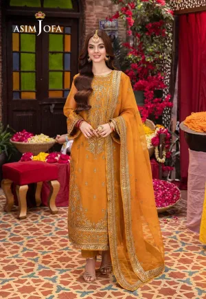 Asim Jofa Pyaar Diyan Gallan Unstitched 3pcs