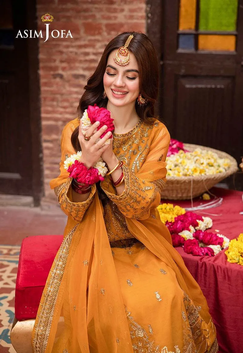 Asim Jofa Pyaar Diyan Gallan Unstitched 3pcs
