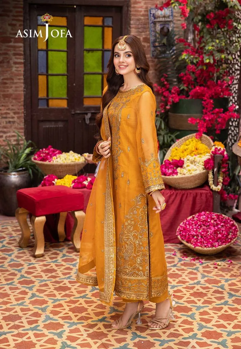 Asim Jofa Pyaar Diyan Gallan Unstitched 3pcs