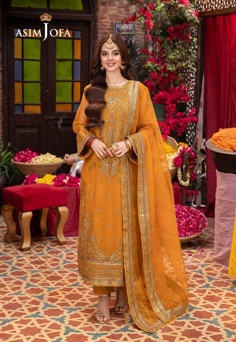 Asim Jofa Pyaar Diyan Gallan Unstitched 3pcs