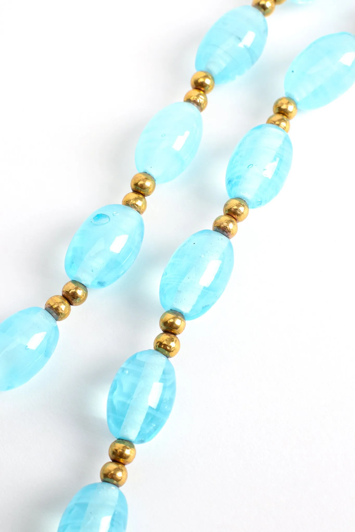 Ball & Bead Waterfall Bib Necklace