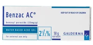 Benzac AC Acne Gel 2.5% 60g