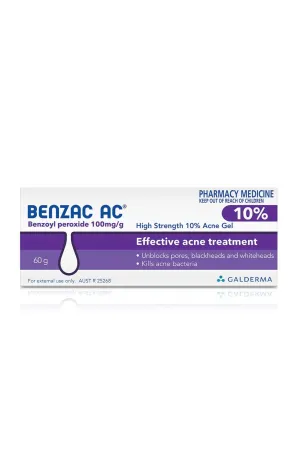 BENZAC AC Gel 10% 60g
