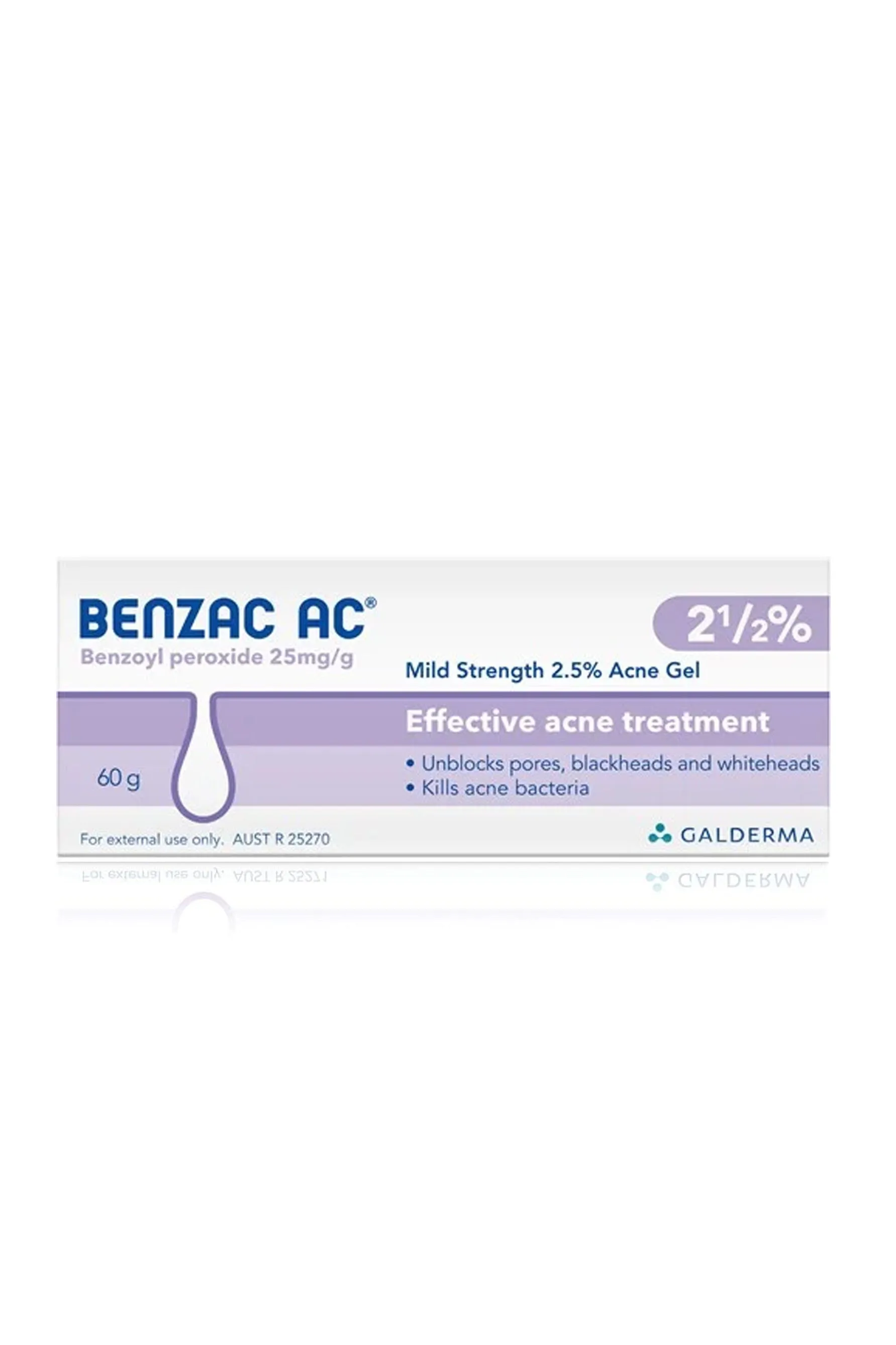 BENZAC AC Gel 2.5% 60g