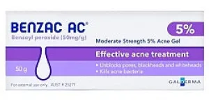 Benzac AC Gel 5% 50g