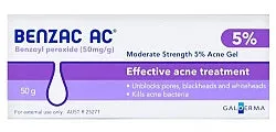 Benzac AC Gel 5% 50g