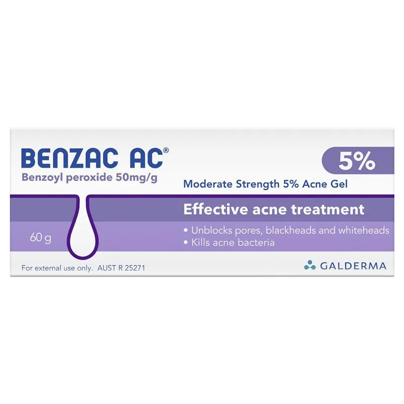 Benzac AC Gel 5% 60g