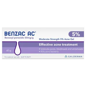 Benzac AC Gel 5% 60g