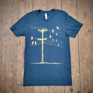 Birds on a Wire Short Sleeve Tee