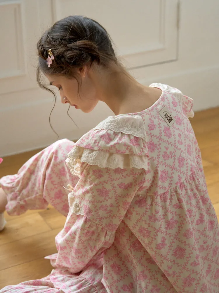 Blossom Whimsy Pajama Set