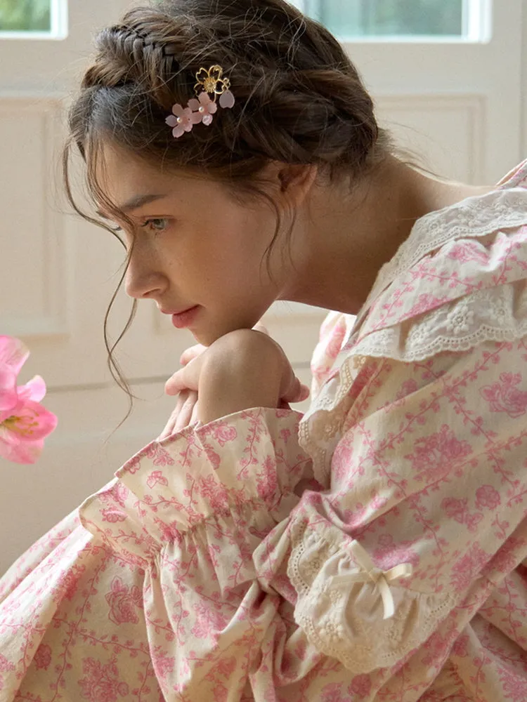 Blossom Whimsy Pajama Set