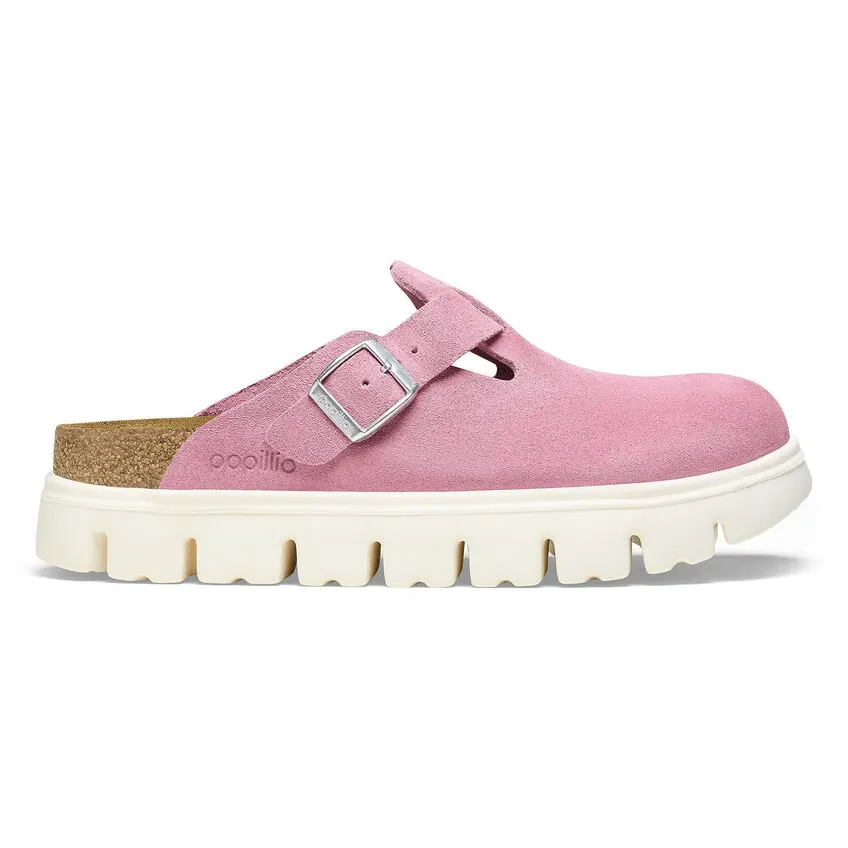Boston Chunky | Suede | Candy Pink