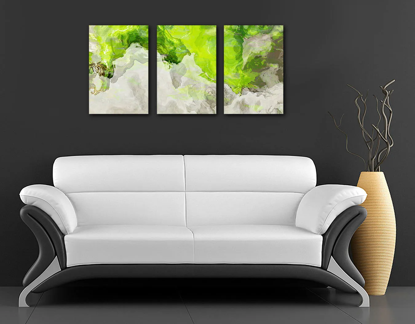 Canvas Print, 24x48 to 36x72, Lime Light