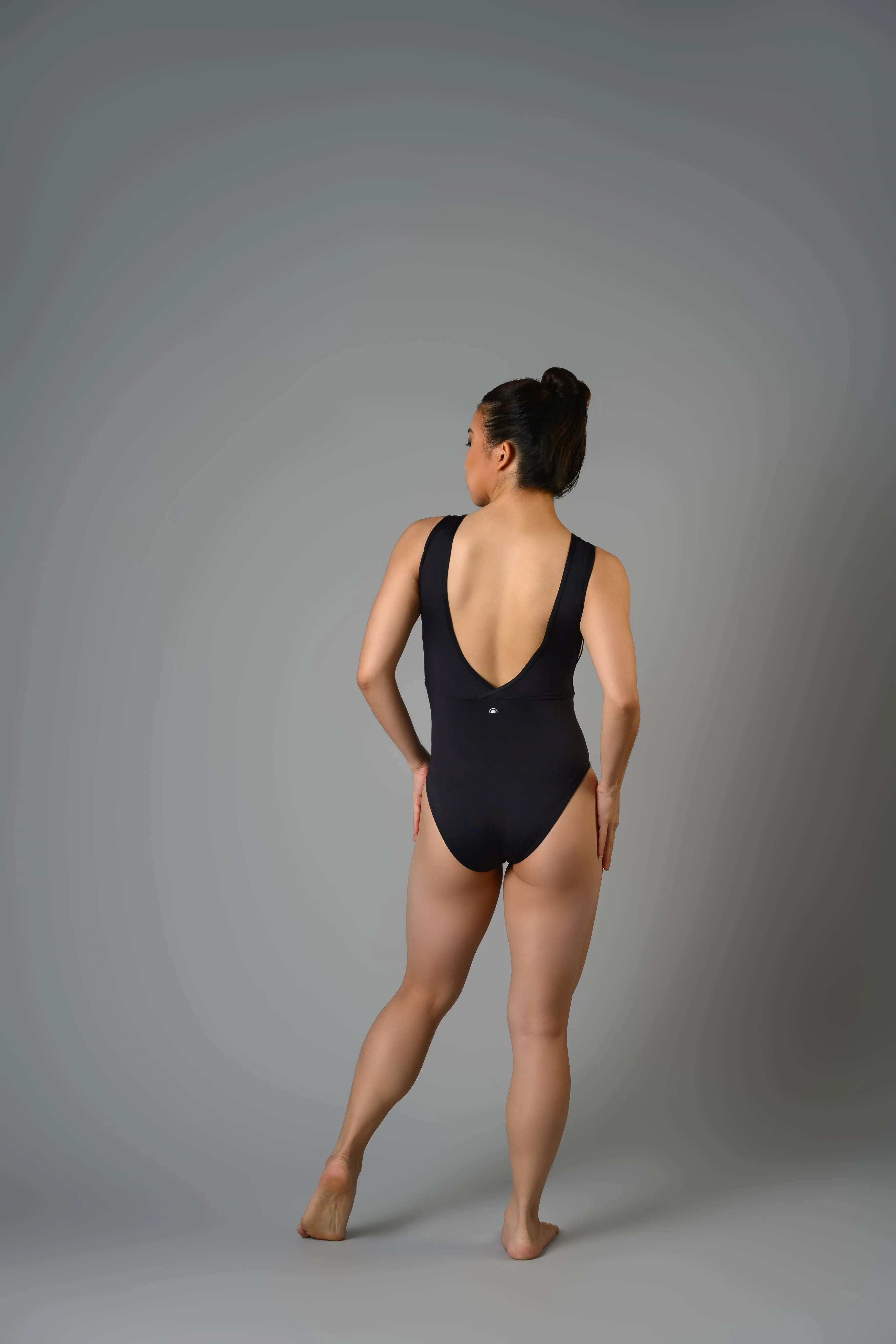 Cara Leotard in Black
