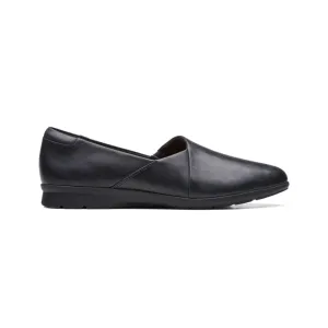 Clarks Women's Jenette Grace Black Leather