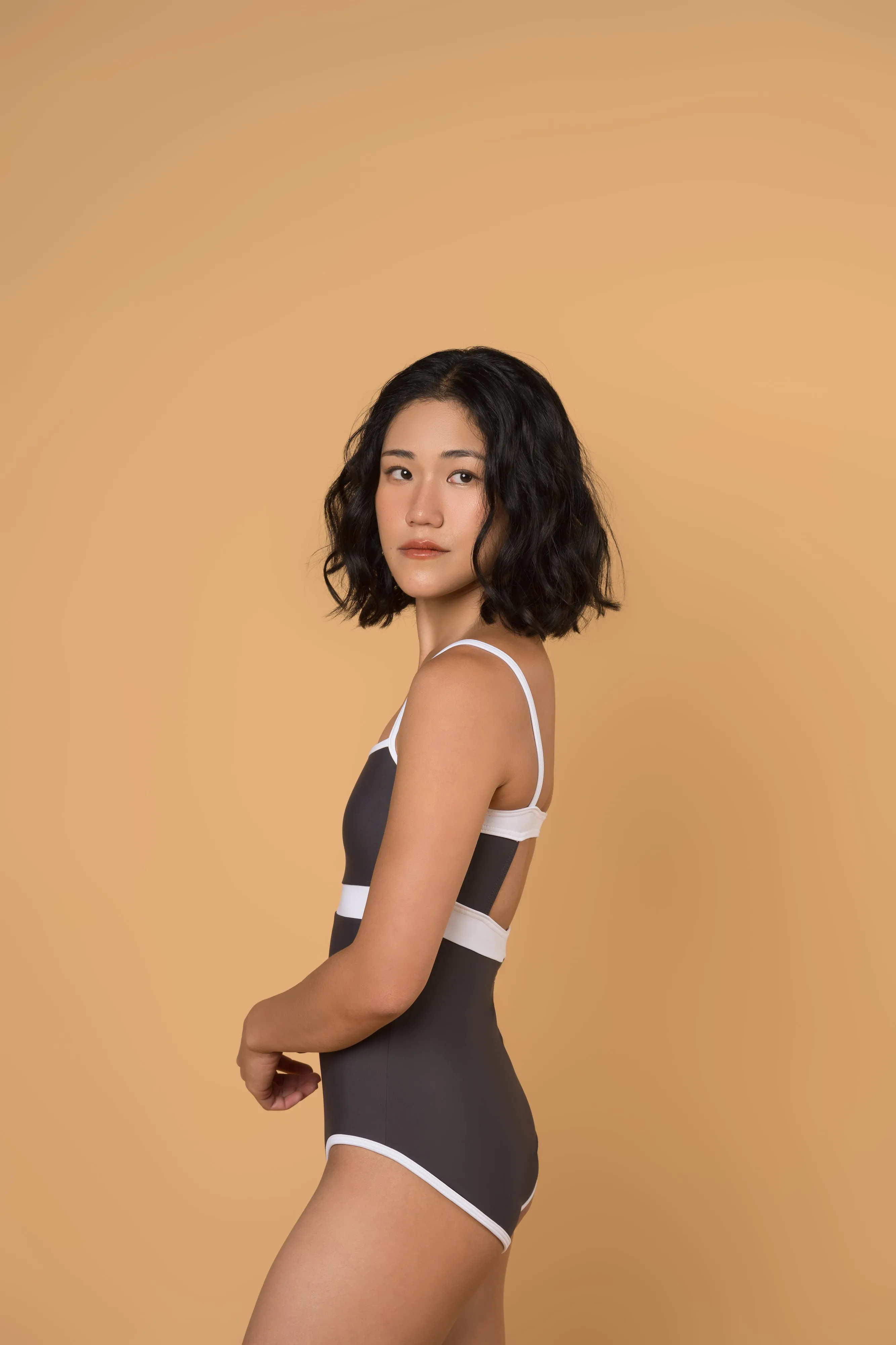 Cleo Leotard in Shadow
