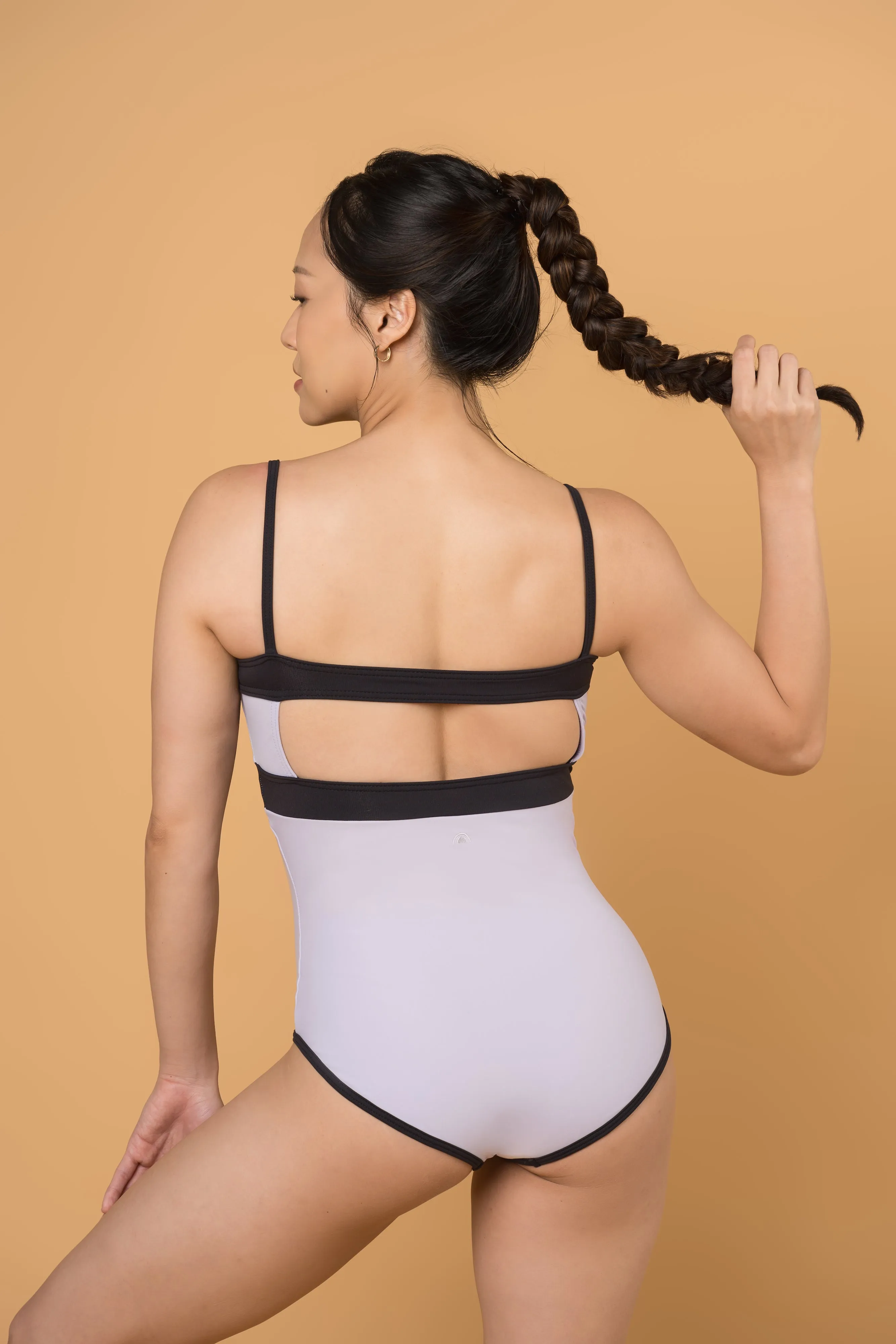 Cleo Leotard in Thistle