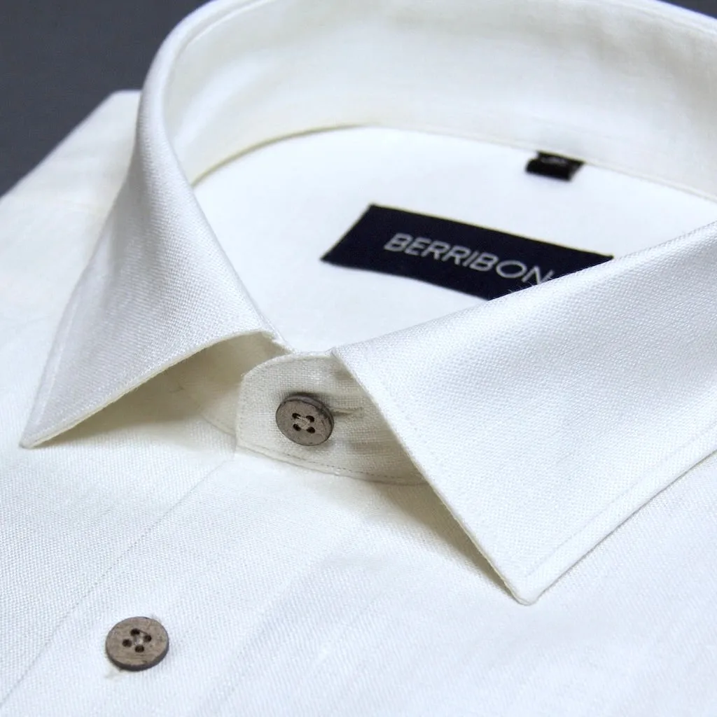 Cloud - White Pure Linen Shirt