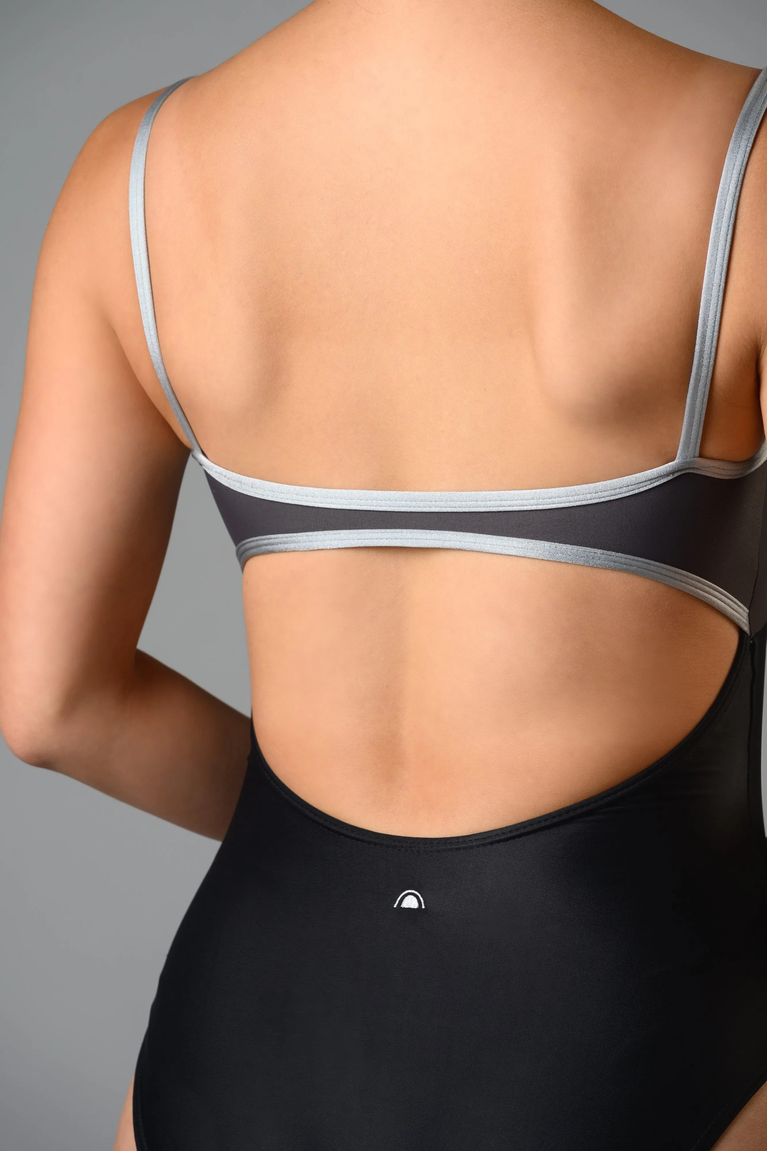 Colette Leotard in Grey-Black