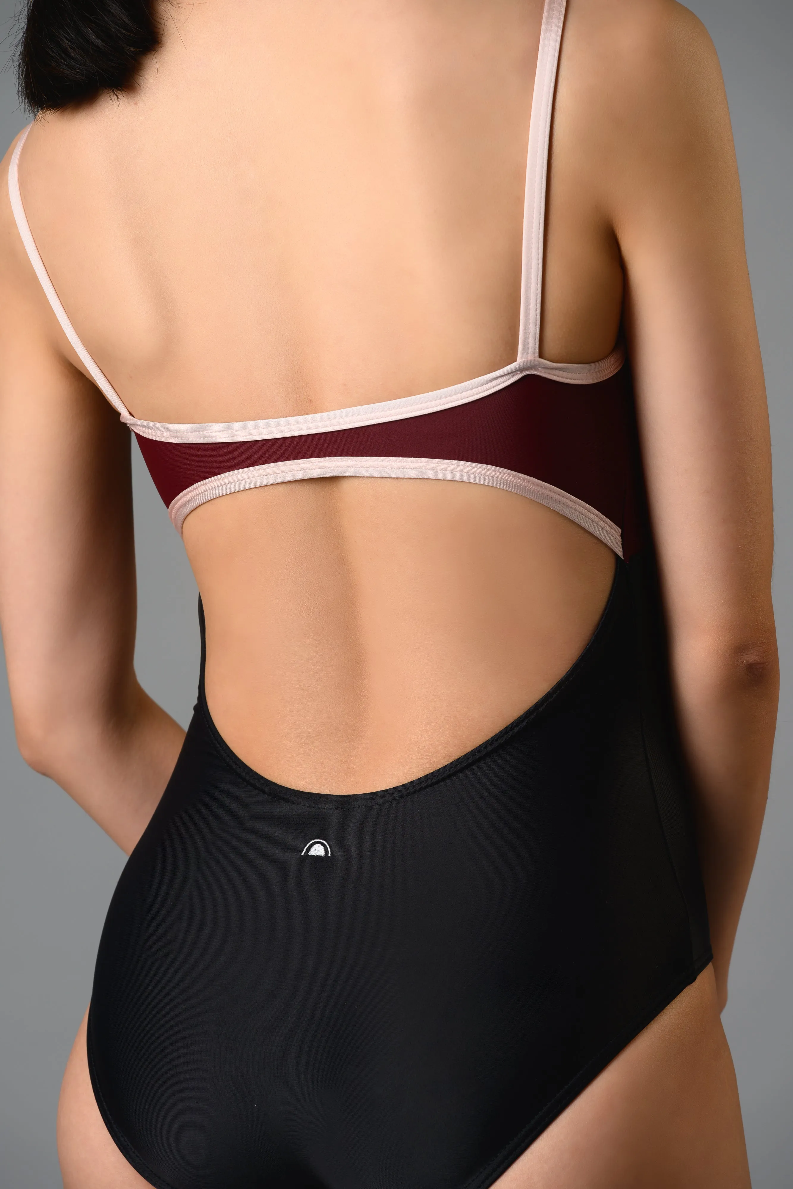 Colette Leotard in Wine-Black