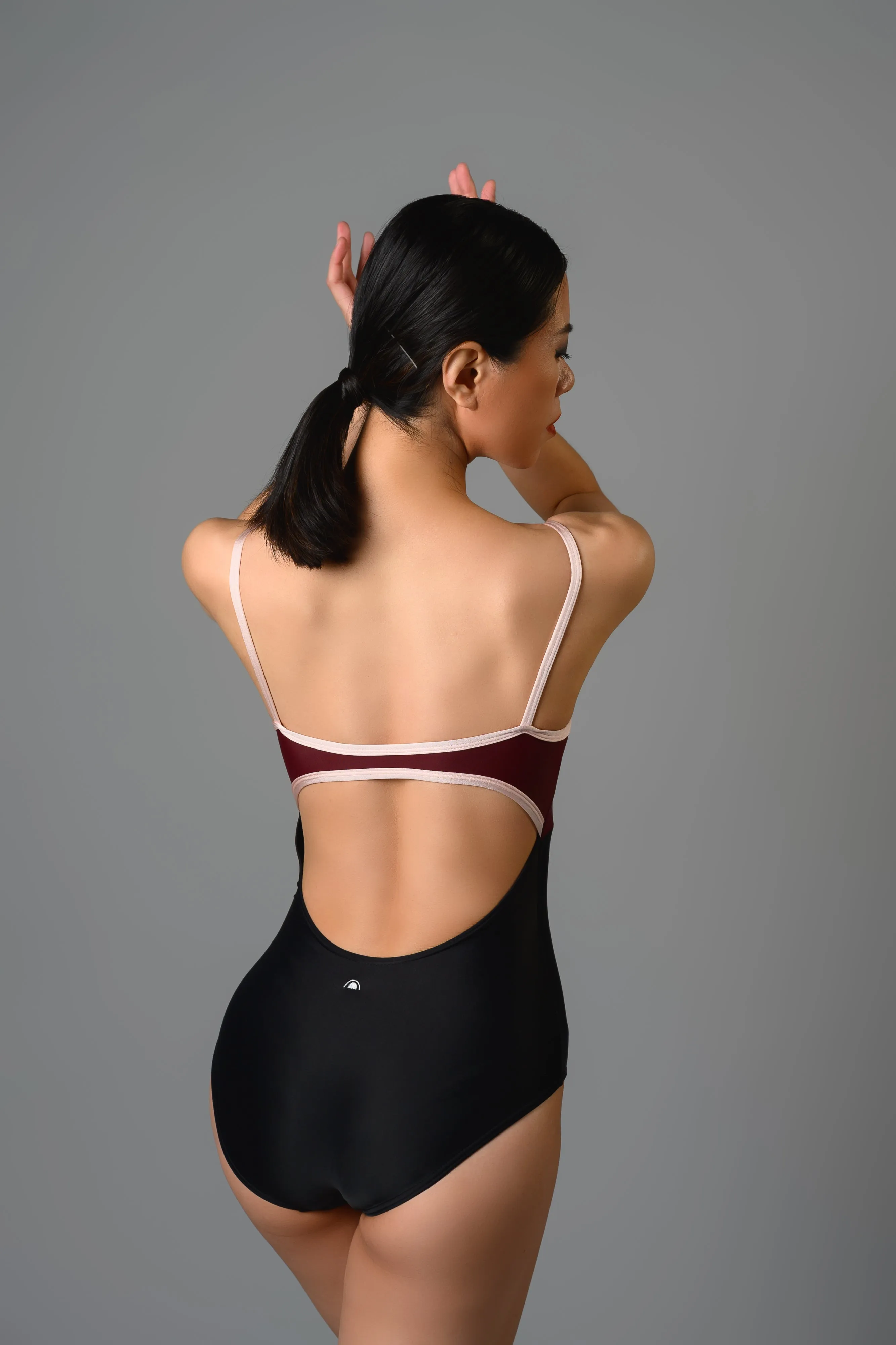 Colette Leotard in Wine-Black