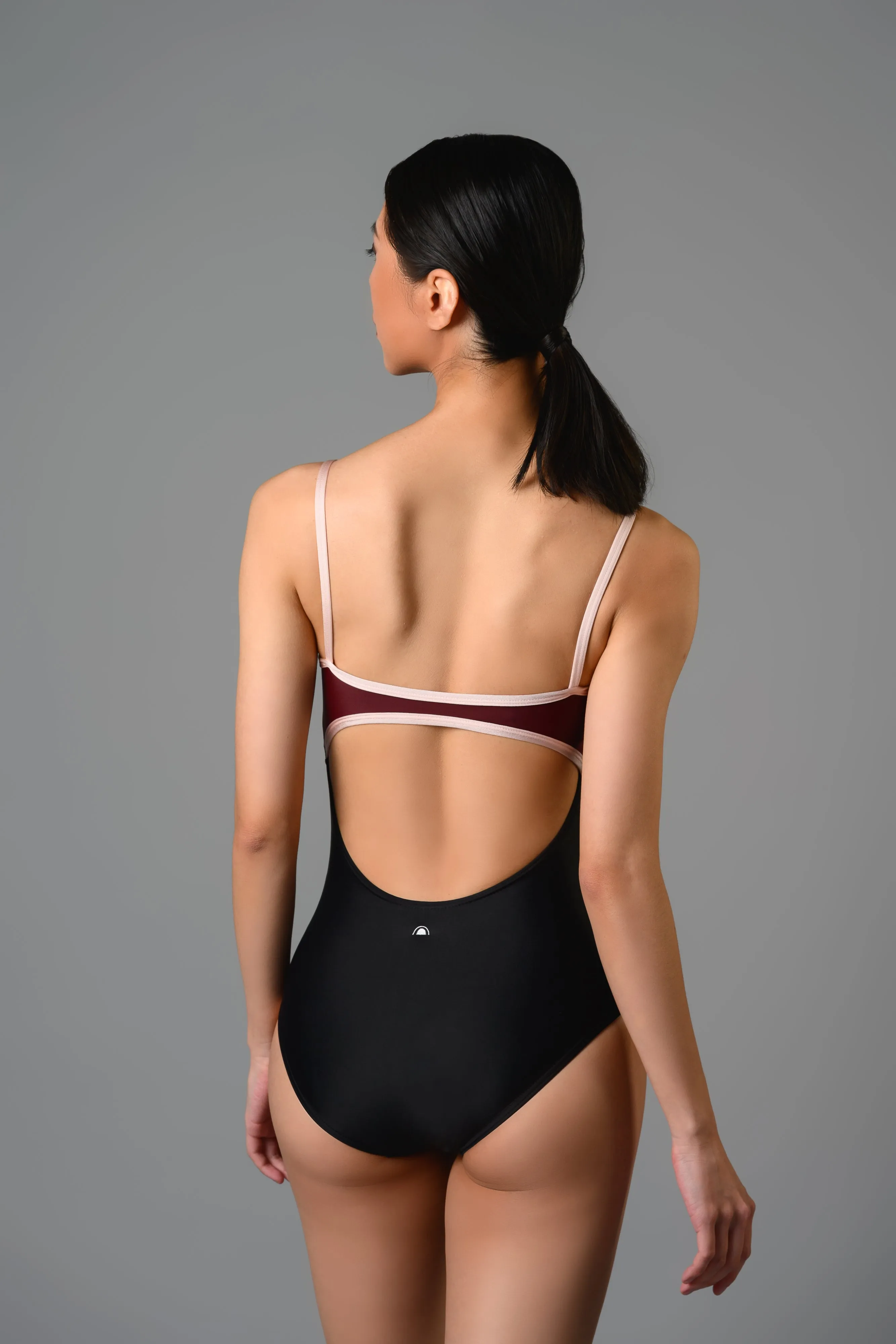 Colette Leotard in Wine-Black