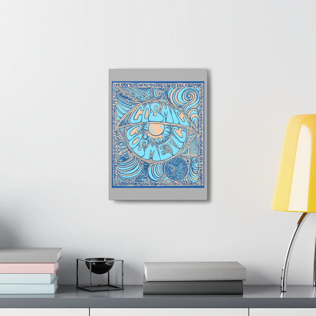 Cosmic Over Cosmetic Canvas Gallery Wraps -  Blue Dune Haze