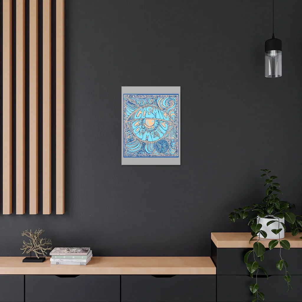 Cosmic Over Cosmetic Canvas Gallery Wraps -  Blue Dune Haze