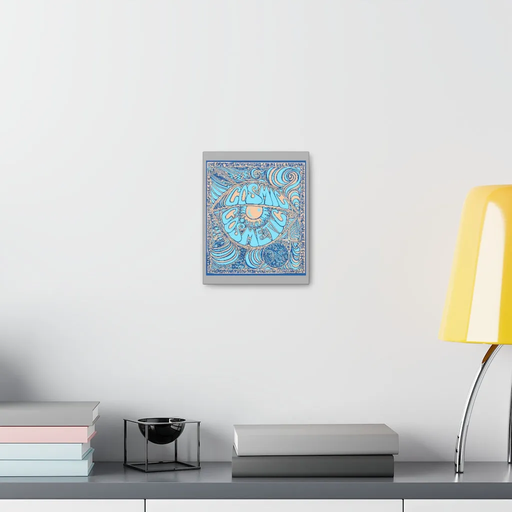 Cosmic Over Cosmetic Canvas Gallery Wraps -  Blue Dune Haze