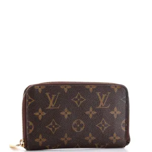 Designer Zippy Compact Wallet Monogram Canvas