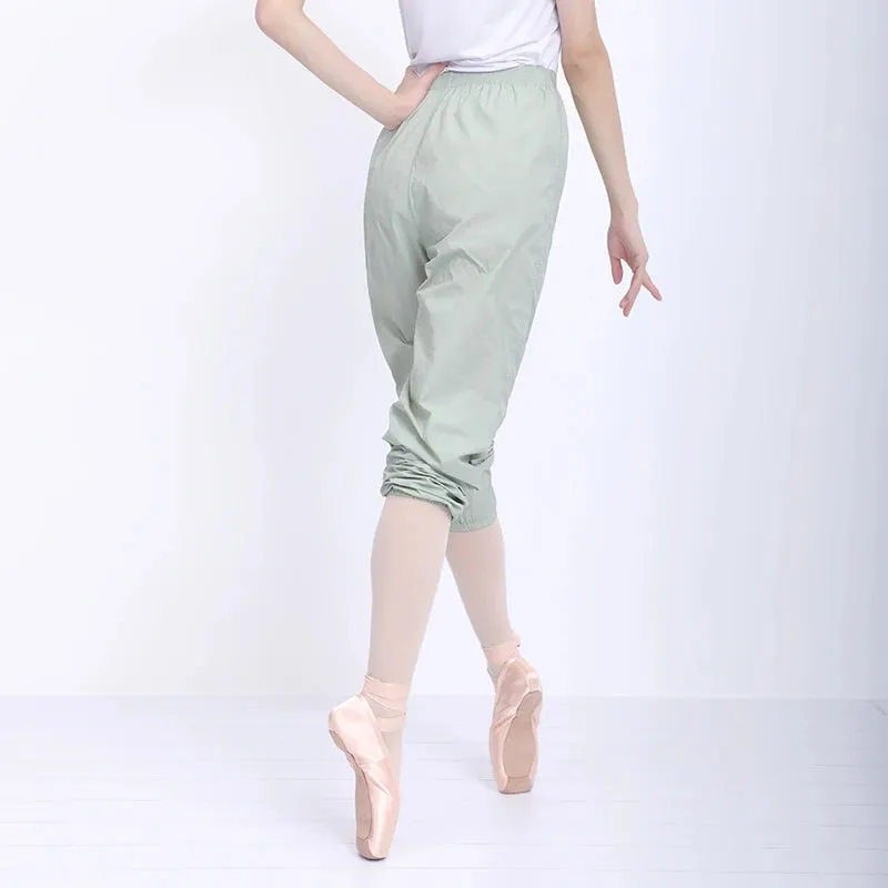 Elastic Waist Ballet Dance Pants for Women - Baggy Sport Sweatpants for Girls and Adults