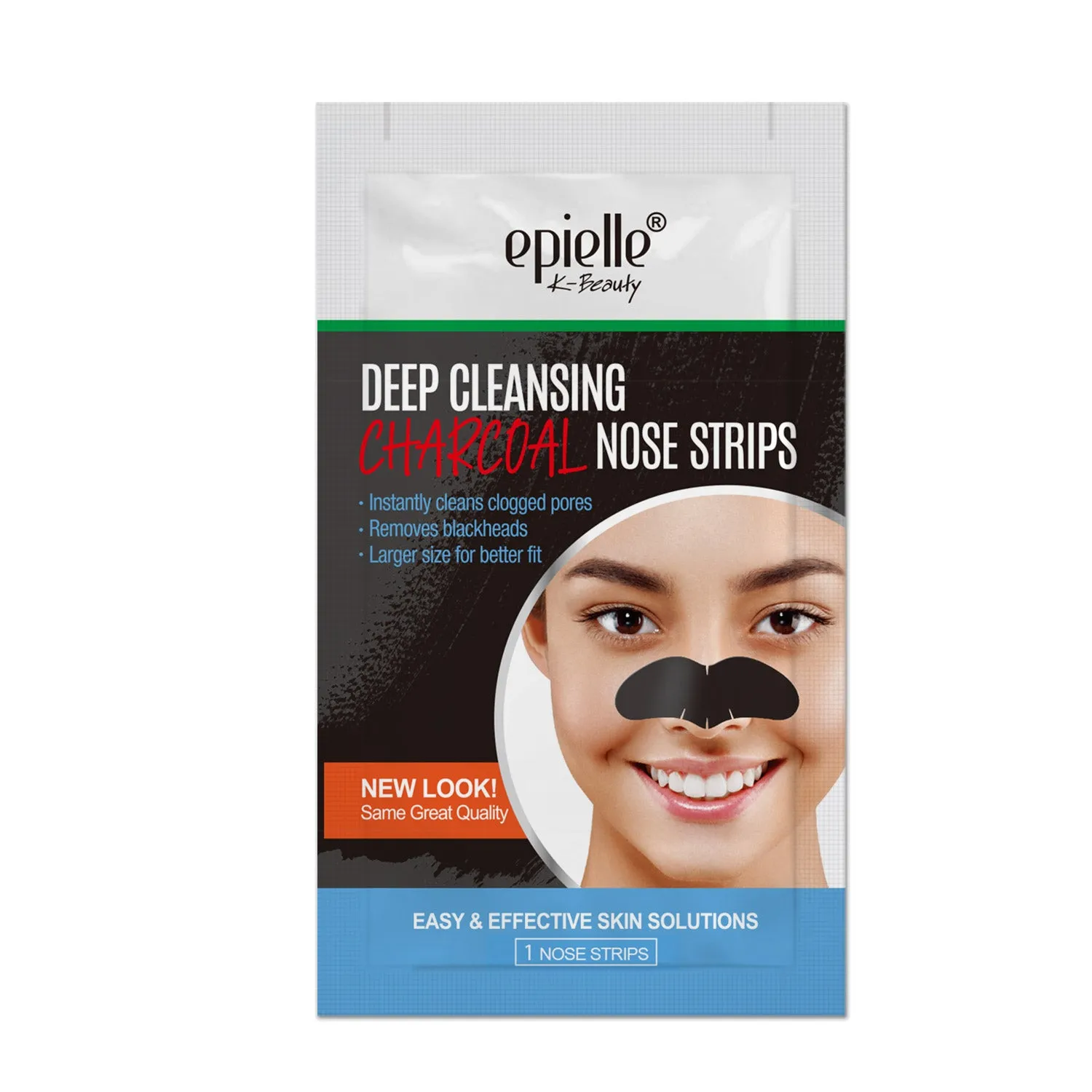 epielle Deep Cleansing Charcoal Nose Strip Blackhead Remover | 5ct
