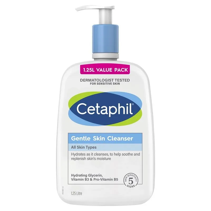 [Expiry: 02/2025] Cetaphil Gentle Skin Cleanser 1.25 Litre