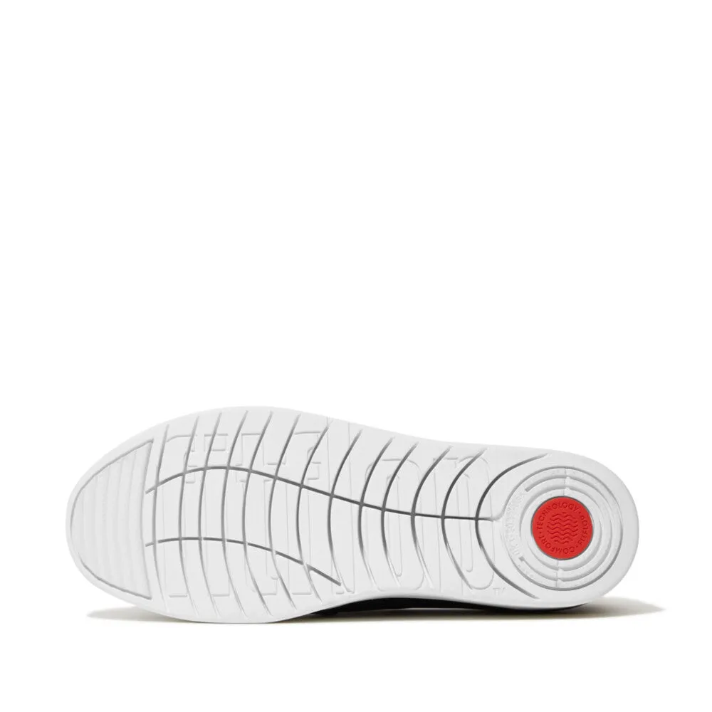 FitFlop RALLY Leather Slip-On Skate Sneakers