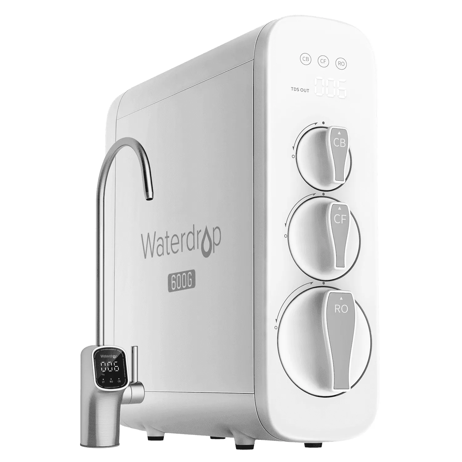 G3P600 RO System with  Extra Plus a UV Sterilizing Light - Waterdrop G3P600