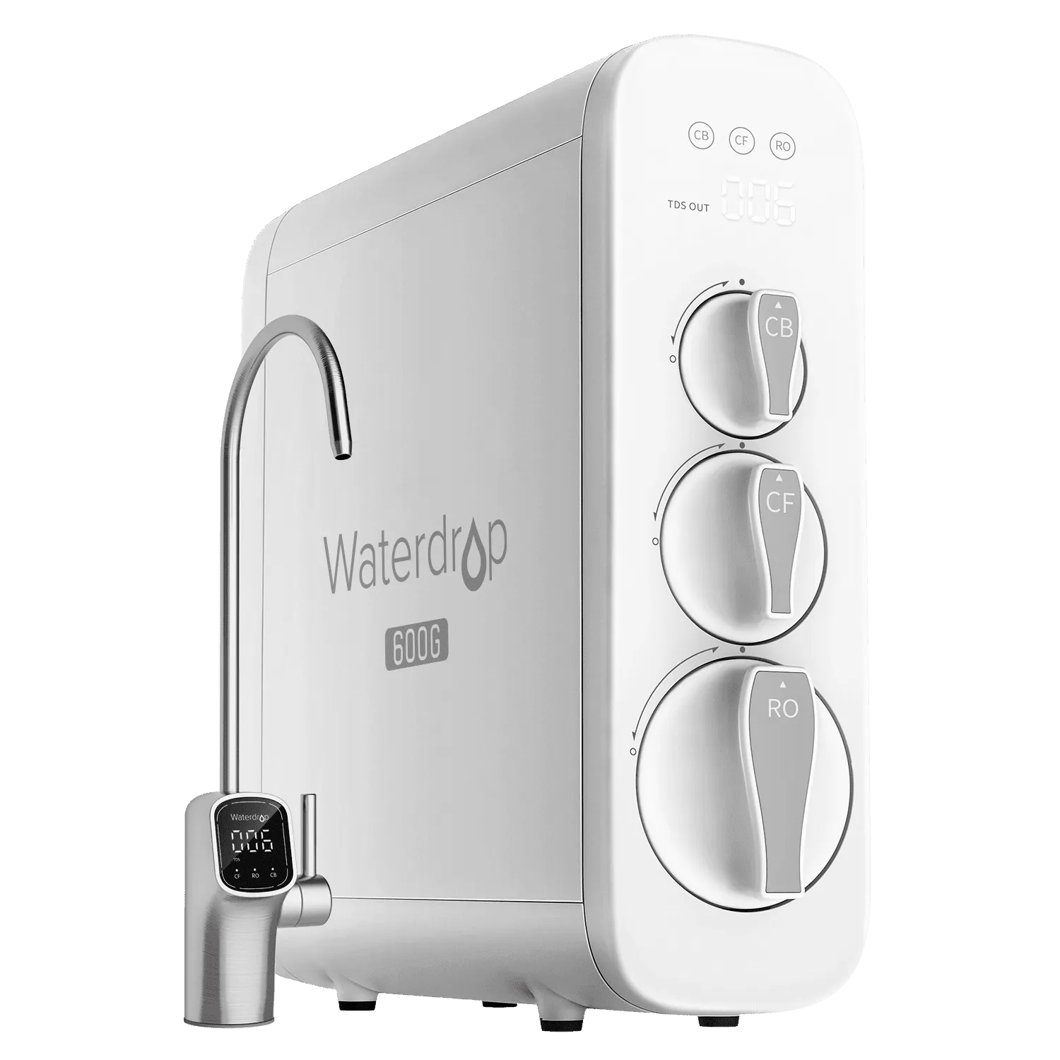 G3P600 RO System with  Extra Plus a UV Sterilizing Light - Waterdrop G3P600