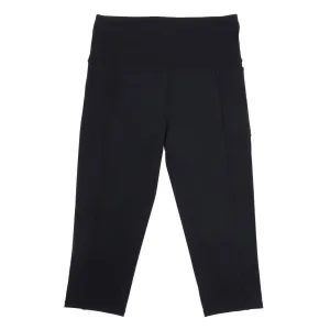 Girls Black 3/4 Leggings