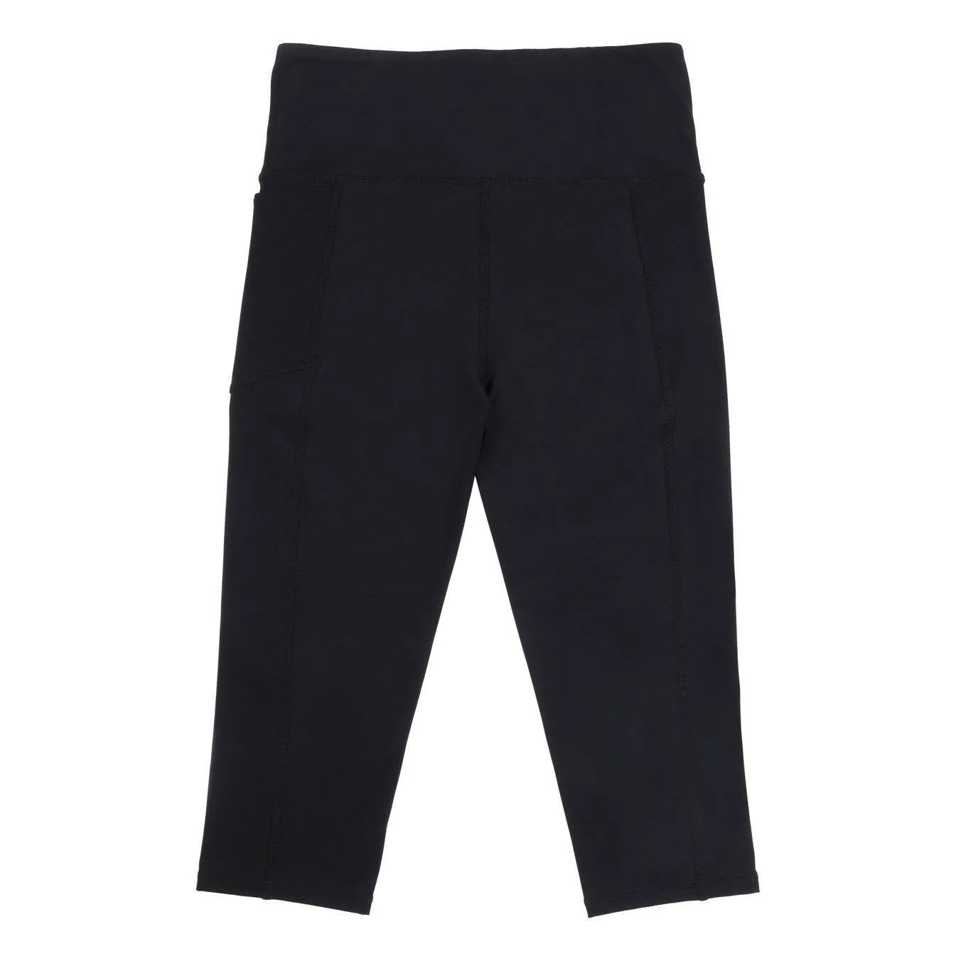 Girls Black 3/4 Leggings