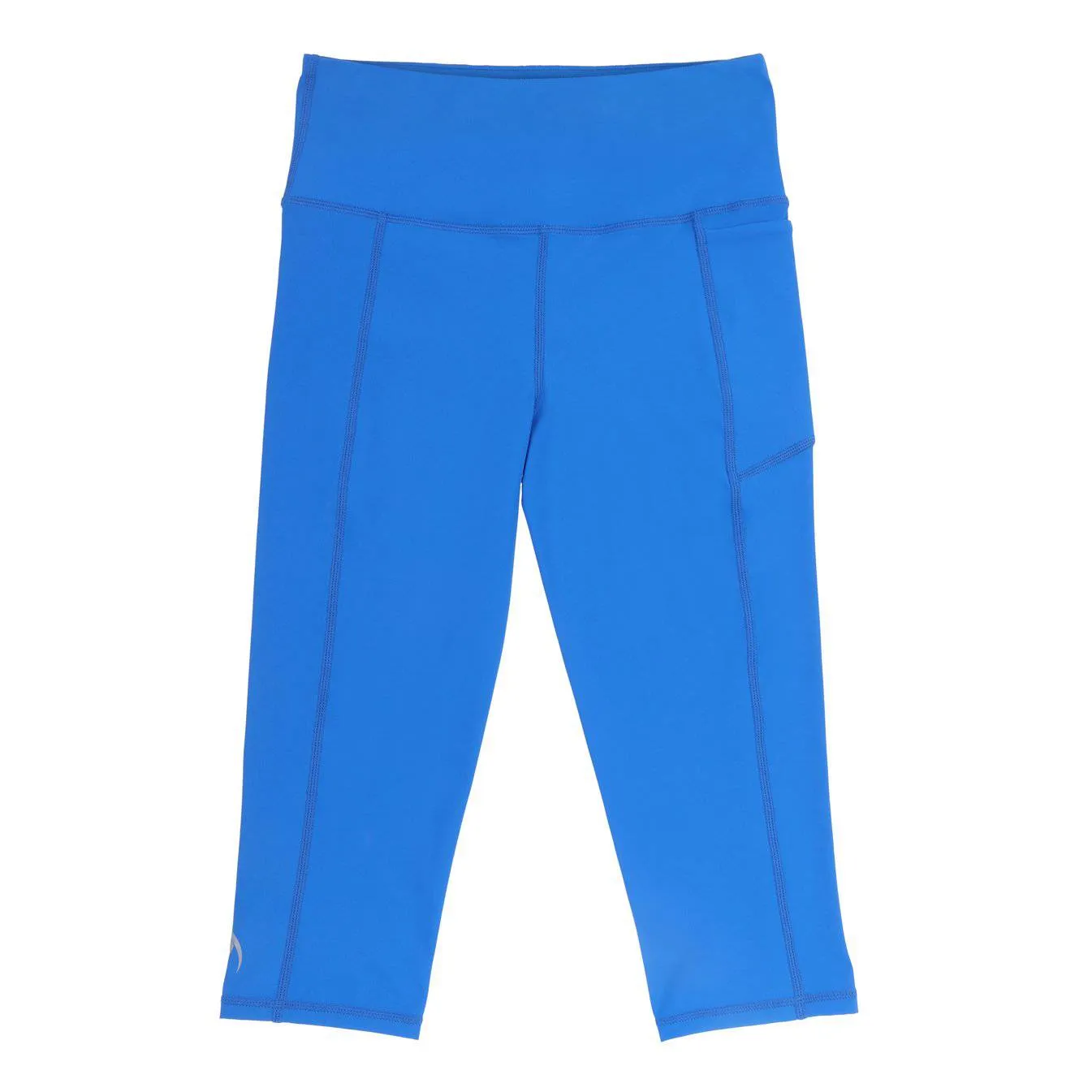 Girls Cobalt Blue 3/4 Leggings