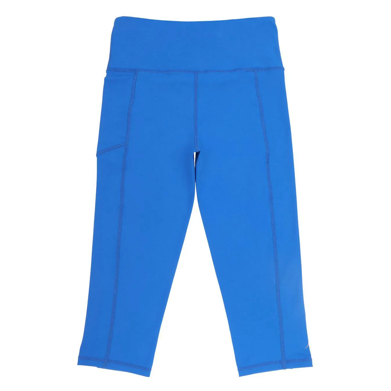 Girls Cobalt Blue 3/4 Leggings