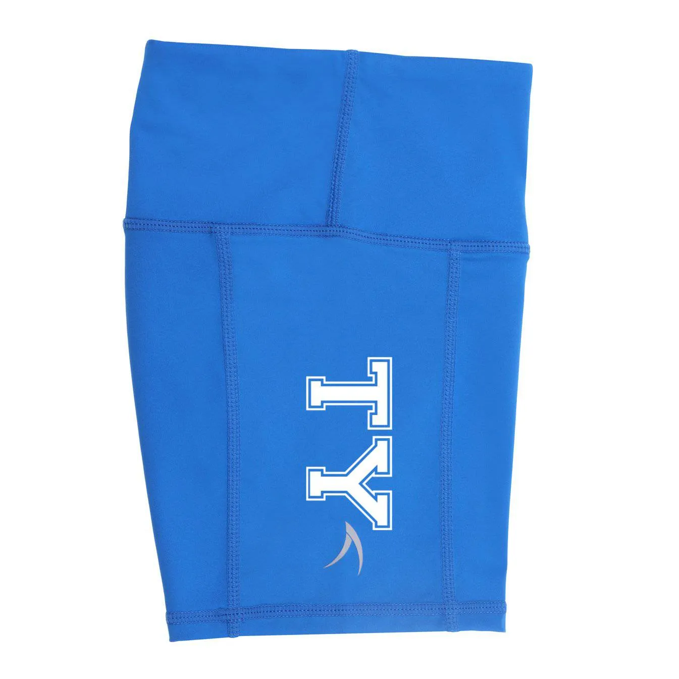 Girls Cobalt Blue Athletic Sports Bike Shorts