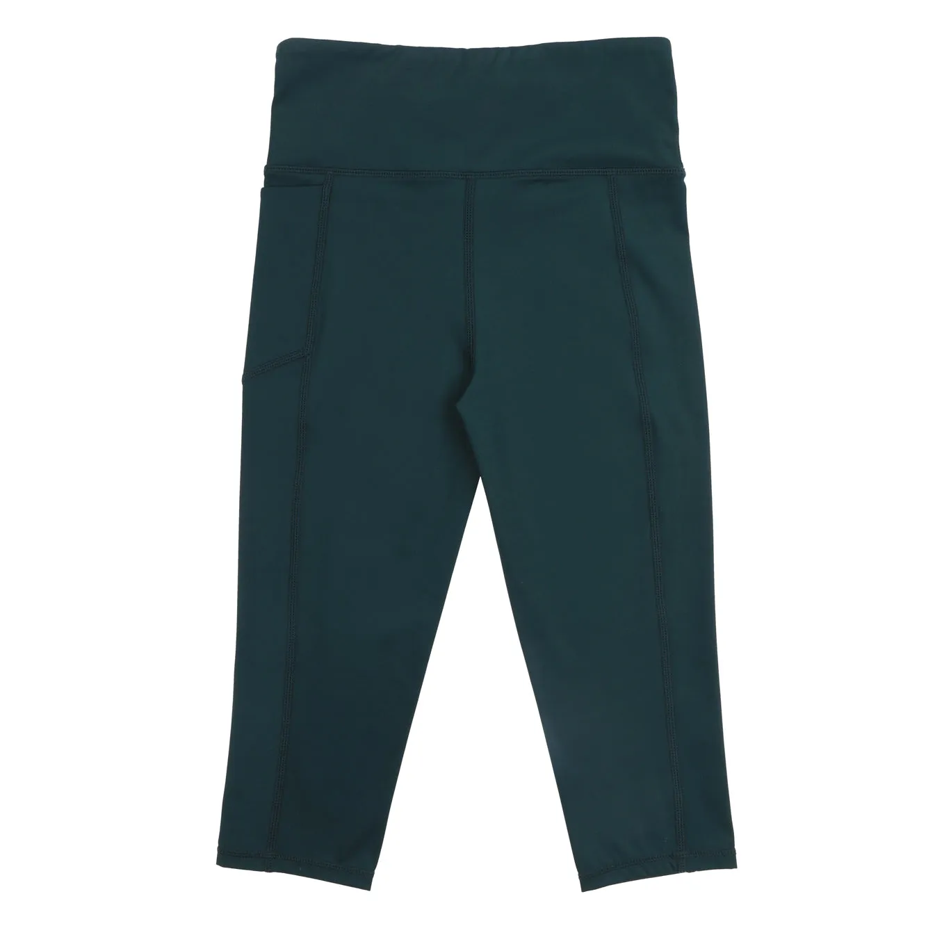 Girls Forest Green 3/4 Leggings