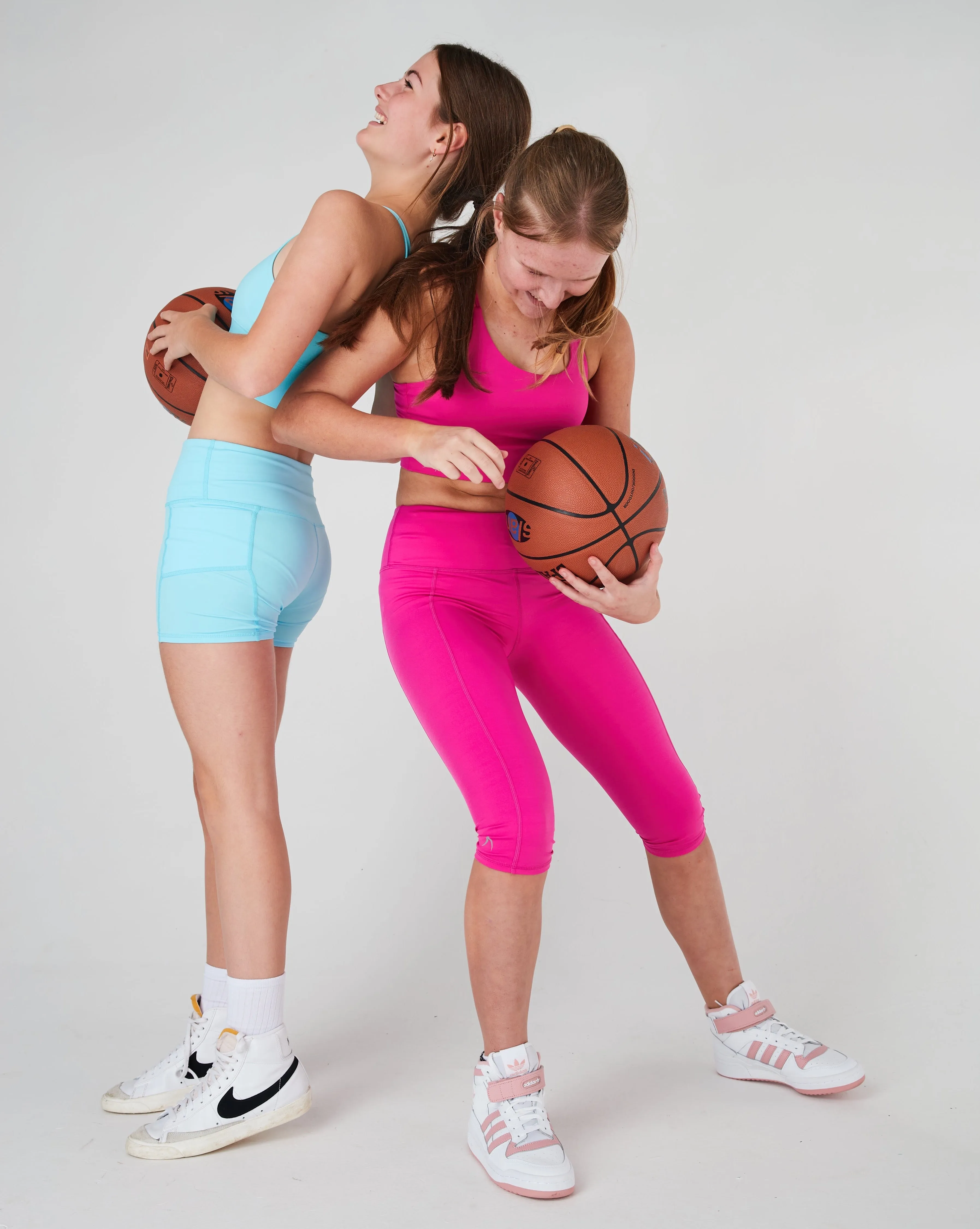 Girls Ice Blue Sports Shorts