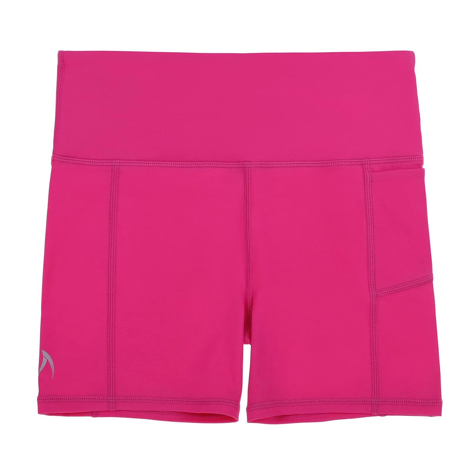 Girls Magenta Pink Sports Shorts