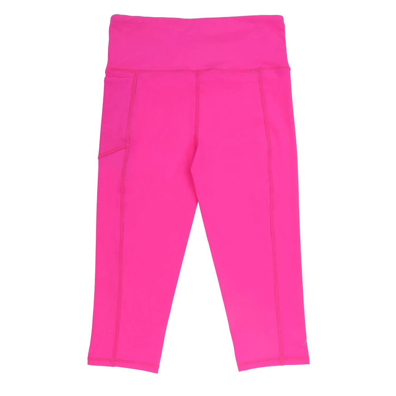 Girls Neon Pink 3/4 Leggings