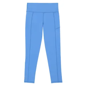 Girls Periwinkle Blue Long Leggings